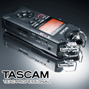 [TASCAM 정품 DR-40]전문가용 녹음기/4트랙/디지털 레코더/SD카드/뉴스 기자/DR40/당일배송