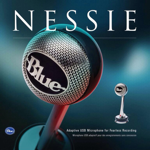 [BLUE NESSIE] 블루 USB 콘덴서마이크/홈레코딩/스튜디오/악기/인터넷방송/블루 네시마이크/UFO/cm-7010/당일배송
