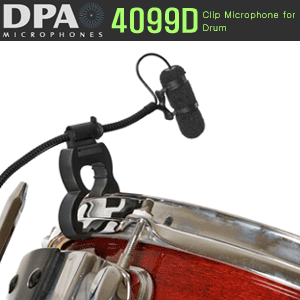 [DPA 4099D] 드럼 마이크 Drum Clip Microphone/악기용/연주용/녹음/드럼용/퍼커션 마이크/4099/당일배송