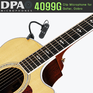 [DPA 4099G] 어쿠스틱 기타/도브로/우쿨렐레/만돌라 마이크/Clip Microphone Guitar,Dobro/악기용/연주용/녹음/현악기/4099/당일배송