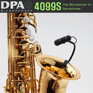 [DPA 4099S] 색소폰 마이크/Clip Microphone for all Saxophones,Bass Clarinet/악기용/연주용/녹음/현악기/4099/당일배송