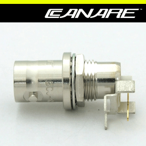 [CANARE BCJ-RPLV] 카나레 75옴 BNC 기판형 커넥터 (라이트앵글) 당일배송