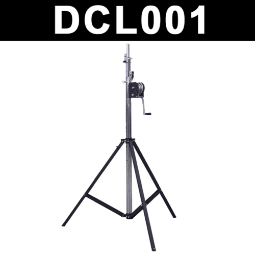 [스피커 스텐드 DCL001] 대형 스피커 스탠드/최대하중 85Kg/최대높이4M/레버 타입/견고한 설계/1개/공연장/콘서트/당일배송