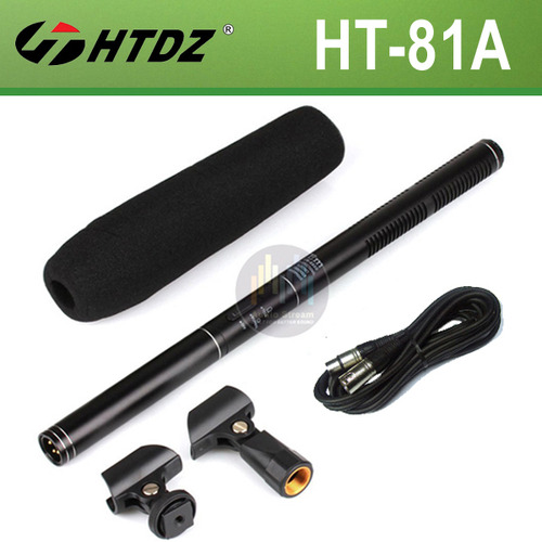 [HTDZ HT-81A] 콘덴서 샷건 마이크/boompole 마이크/DSLR/캠코더/카메라용/비디오마이크/NTG-2/NTG-3/NTG4+/NTG-4/당일배송