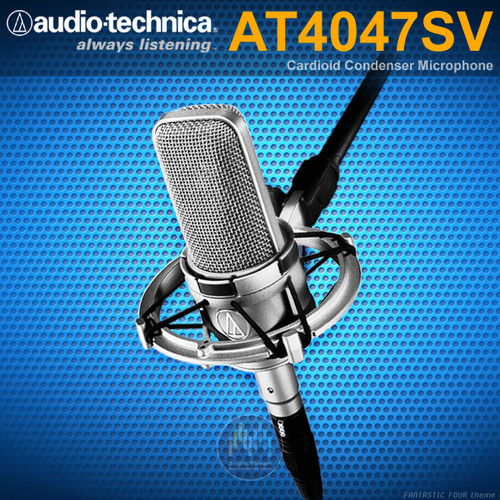 [Audio Technica  AT4047SV]  정품 스튜디오 콘덴서 마이크/오디오테이크니카 보컬/레코딩/녹음/악기/인터넷방송/유튜브 마이크 AT4047