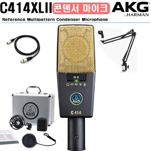 AKG C414XLII 전문가용 콘덴서마이크 멀티패턴/ 방송/ 녹음/ 악기용 마이크
